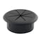 HJGarden 2inch Desk Cord Grommets Wire Desk Wire Cord Cable Grommets Hole Cover for Office PC Desk Cable Cord Organizer Plastic Cover 50MM Black