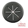 HJGarden 2inch Desk Cord Grommets Wire Desk Wire Cord Cable Grommets Hole Cover for Office PC Desk Cable Cord Organizer Plastic Cover 50MM Black