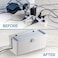 KinderSense Cable Management Box Cord Organizer with Child Proof Lock Cord Hider to Conceal WiresPower Strips from TVComputerDesk and Babies 12 X 525 x 525 Gray