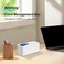 Bestong Power Strip Cover Box Cable Management Organizer 2 Pack White