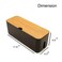 Sourcemall Cable Management Box Power Stripe OrganizerCord Organizer Box Hide and Conceal Power Strips and Electrical Cords from TVs Computers and Desks Keep Pets Safe