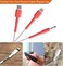 Pointool Heat Shrink Tubing Kit 31 Ratio 14 516 38 Tube Red Wire Shrink Wrap Protector for Phone Cable Waterproof Electrical Tubing