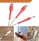 Pointool Heat Shrink Tubing Kit 31 Ratio 14 516 38 Tube Red Wire Shrink Wrap Protector for Phone Cable Waterproof Electrical Tubing