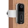 Himtop Blink Doorbell Mount Adhesive Mounting Bracket for Blink Video Doorbell No Drilling Door Mount Accessories for Blink Home Security System Blink Doorbell is NOT Included Silvery