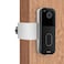 Himtop Blink Doorbell Mount Adhesive Mounting Bracket for Blink Video Doorbell No Drilling Door Mount Accessories for Blink Home Security System Blink Doorbell is NOT Included Silvery
