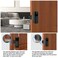 Himtop Blink gen 2 doorbell Mount Adhesive Mounting Bracket for Blink Video Doorbell No Drilling Door Mount Accessories for Blink Home Security System Blink Doorbell is NOT IncludedBlack
