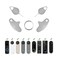 OYOCAM Doorbell Key Tool Doorbell Opening Pin Tool Release Removal Pin Security Key Replacement Tool Compatible with Blink Arlo Google Nest TPLink Tapo and Eufy Video Doorbell 4 Pack