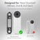 Wasserstein Wall Plate Mount Compatible with Google Nest Doorbell Wired 2nd 3rd Gen Wall Plate Cover for Wired Nest Doorbell Camera NOT Compatible Nest Doorbell Battery Made for Google