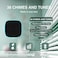 TOZUNYI Wireless Doorbell BO YING Waterproof Door Bell Easy Install Operating at 1000ft Range with 38 Melodies to Choose Adjustable Volume and LED Flash1 Push ButtonBattery included1 Receiver Black