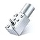 Greartisan DC 5V 05RPM Turbo Worm Geared Motor High Torque Turbine Worm Gear Box Reduction Motor 6mm Shaft JSX5300370