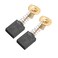 uxcell 2 Pcs Electric Motor Power Tool Carbon Brush 65mm x 135mm x 17 mm