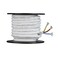 BNTECHGO Ultra Flexible 15mm 3 Conductors Silicone Tinned Copper Wire Spool White 25ft