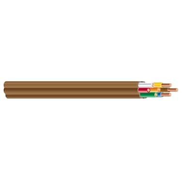 Southwire 64170444 250 ft 187 Brown Solid CU CL2 Thermostat Wire