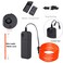 MaxLax EL Wire Orange Noise Reduction Neon Wire Light 5 in 1 Meter Electroluminescent Wire for Halloween Decoration Christmas Party DIY Decoration