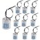 REXTiN Rextin 10pcs Ceramic Standard Medimun Screw Base Socket E26 E27 Bulb Holders With Wire for Hot Halogen Bulb E26 B 10pcs