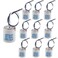 REXTiN Rextin 10pcs Ceramic Standard Medimun Screw Base Socket E26 E27 Bulb Holders With Wire for Hot Halogen Bulb E26 B 10pcs