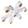 8T8 E26E27 7 in 1 Light Bulb Socket Splitter Adapter Standard LED Bulbs Lamp Base Holder Converter Each Port 60 Watt Total 420 Watt E26 7 in 1