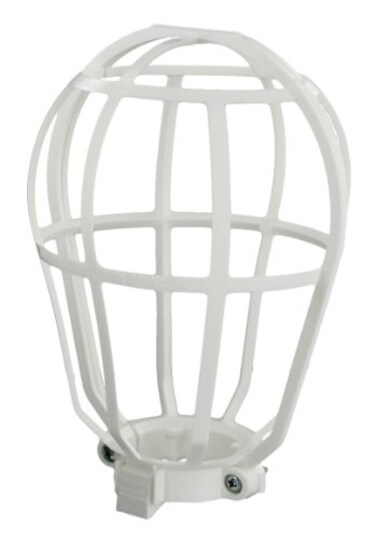 Leviton Replacement Guard for Ceiling Lampholders 12200W White
