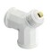 Leviton 15Amp 660Watt Twin LightSocket Adapter 128W White