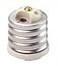 Leviton Glazed Porcelain Incandescent Lampholder Adapter 8681