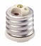 Leviton Glazed Porcelain Incandescent Lampholder Adapter 8681