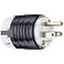 Pass & Legrand Pass Seymour PS5266XCCV4 15 Amp 125V Straight Blade Extra Hard Use Specification Grade Plug NEMA 515P BlackWhite 1 Count