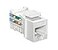 Leviton Home 6 SnapIn Connector T568AB Wiring 61HOMRW6 White