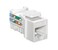 Leviton Home 6 SnapIn Connector T568AB Wiring 61HOMRW6 White