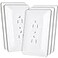 Bates Choice Bates Duplex Wall Plate 5 Pack White Outlet Covers Wall Plate