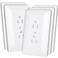 Bates Choice Bates Duplex Wall Plate 5 Pack White Outlet Covers Wall Plate