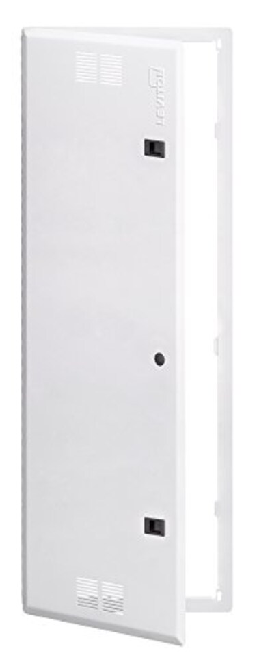 Leviton 42 Vented Premium Hinged Structured Media Door 4760542S White