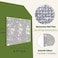 Suluor 1 PC Shiny Silver Rhinestones Wall Plate Cover Switch Plate Cover Light Switch Cover Switch Cover Decorative 3 Gang Toggle Outlet Covers Bling Switch Cover