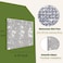 Suluor 1 PC Shiny Silver Rhinestones Wall Plate Cover Switch Plate Cover Light Switch Cover Switch Cover Decorative 3 Gang Toggle Outlet Covers Bling Switch Cover