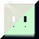 Pesatty 1 Pcs Glow Covers Switch Plates And Outlet Covers Light Switch Durable Switch Covers Glow In The Dark Decorative Wall Plates Electrical Outlets Nightlight Duplex Toggle Outlet Plate Wall Plate