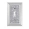 Gaocai 1 Pcs Shiny Rhinestones Imitation Wood Grain Wall Plate Toggle Light Switch Cover Decorative Durable Switch Covers Wall Plate Cover