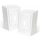 FANYINTY 10 Pack Classic Petal Relief Light Switch Cover Plate White Decorative Toggle Switch Plates for Home Decor 1 Gang MidSize 31W49H