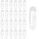 Yssreey 24 Pieces Wall Switch Guards Plate Covers Light Switch Guard Safety Security Home Decor Keeps Light Switch ON or Off Protects Prevent Accidental Device Turn On or Off 24