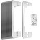 YullSorom 30PCS Wall Plate SpacerMetal Flush Fit Device Leveling Plates Outlet Shim for Fixing Walls Electrical Outlet Electrical Boxes Silver