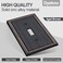 Dyekou 4 Pack Oil Rubbed Bronze Light Switch Cover Decorative Wall Plate for Single Toggle Light Solid Zinc Alloy Switch Plates and Outlet Covers 1Gang Wall Plates