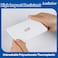 Aadniee Screwless Toggle Switch Wall Plates 1Gang Child Safe Outlet Covers Standard Size 292 x 468 Hidden Screw Faceplate Unbreakable Thermoplastic 5 Pack Gloss White