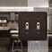 AMERELLE Amerelle Georgian Double Toggle Cast Metal Wallplate in Tumbled Aged Bronze