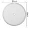 AMERICAN BUILT American Built Pro Cleanout Cover Plate Flat Design 12 Rise Includes One 14 Screw Size 525 Inch Round White Color Built With High Impact Recycled Plastic Ideal For Hiding Open Drains