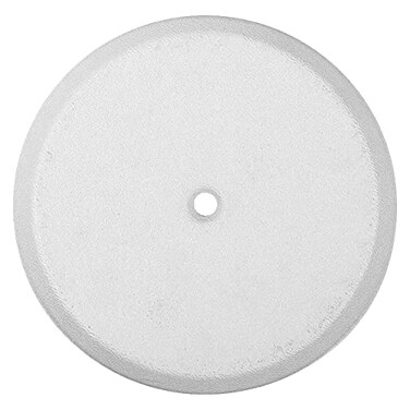 AMERICAN BUILT American Built Pro Cleanout Cover Plate Flat Design 12 Rise Includes One 14 Screw Size 525 Inch Round White Color Built With High Impact Recycled Plastic Ideal For Hiding Open Drains