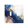 Wpshijia Art Marble Abstract 2 Gang Double Toggle Wall Plate Cover Decirative Electrical Faceplate Blue And Gold Fluid Light Switch Plate for Bathroom Kitchen Home