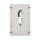 DJTRRF Barn Boor Moon Star 1 Gang Light Switch Cover Retro Wood Decorative Wall Plate Single Toggle Plank Electrical Switchplate Faceplate for Home Decor