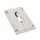 DJTRRF Barn Boor Moon Star 1 Gang Light Switch Cover Retro Wood Decorative Wall Plate Single Toggle Plank Electrical Switchplate Faceplate for Home Decor