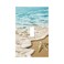 GSRLOD Beach Starfish Blue Ocean Waves Coastal Decorative Single Toggle Decorator Outlet Light Switch Cover Summer Tropical Hawaiian Seashell Seaside Conch 1Gang Device Electrical Face Wall Plate Cove
