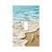 GSRLOD Beach Starfish Blue Ocean Waves Coastal Decorative Single Toggle Decorator Outlet Light Switch Cover Summer Tropical Hawaiian Seashell Seaside Conch 1Gang Device Electrical Face Wall Plate Cove