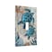 JIEXUTE Beach Turquoise Blue Sea Turtles Decorative Single Toggle Device Decorator Outlet Light Switch Wall Plate Cover Tropical Summer Ocean Starfish Coral Reef Nautical Map 1Gang Electrical Faceplat