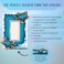 BestGiftEver Nautical Single Rocker Switch 1 Gang Decorative Light Switch Plate Cover with Sea Turtle and Ocean Waves Design Coastal Home Dcor for Unique Lighting Accents